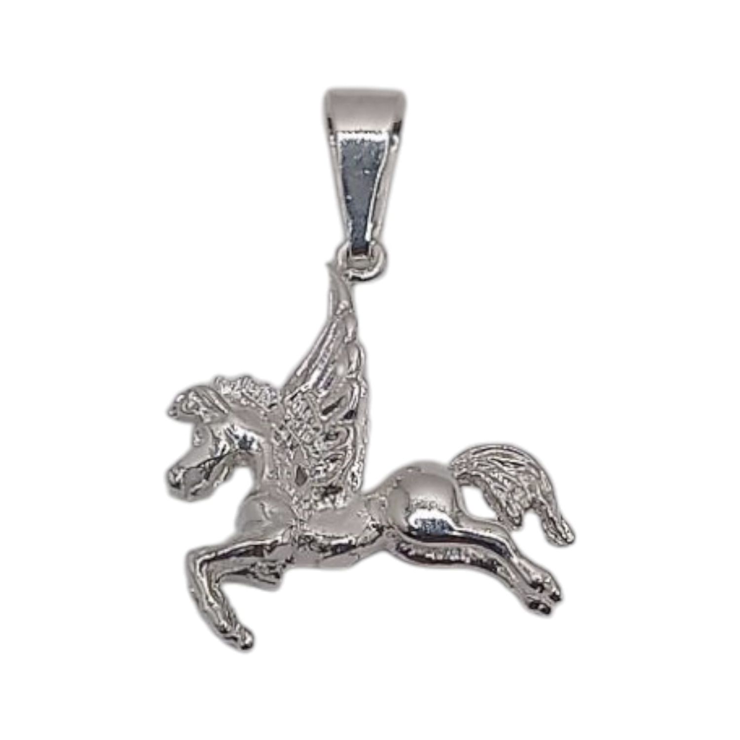 DIJE PEGASO 2.5 CM PLATA .925