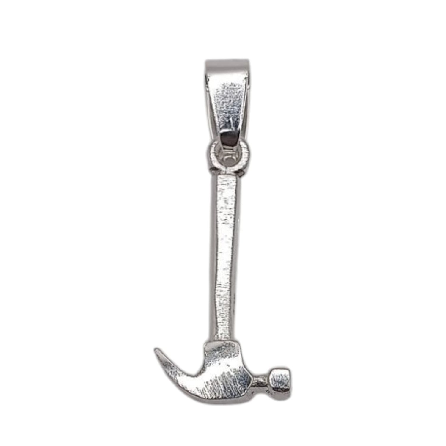 DIJE DE MARTILLO 1&quot; PLATA .925