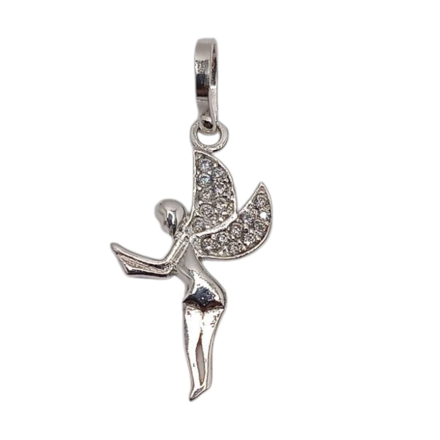 DIJE HADA MICROPAVE 2.5 CM   PLATA .925