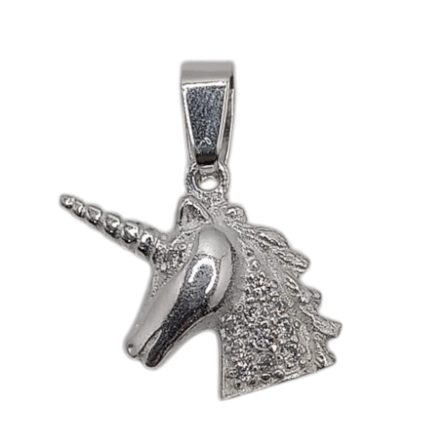 Dije Unicornio con micropave 1.5cm. de largo