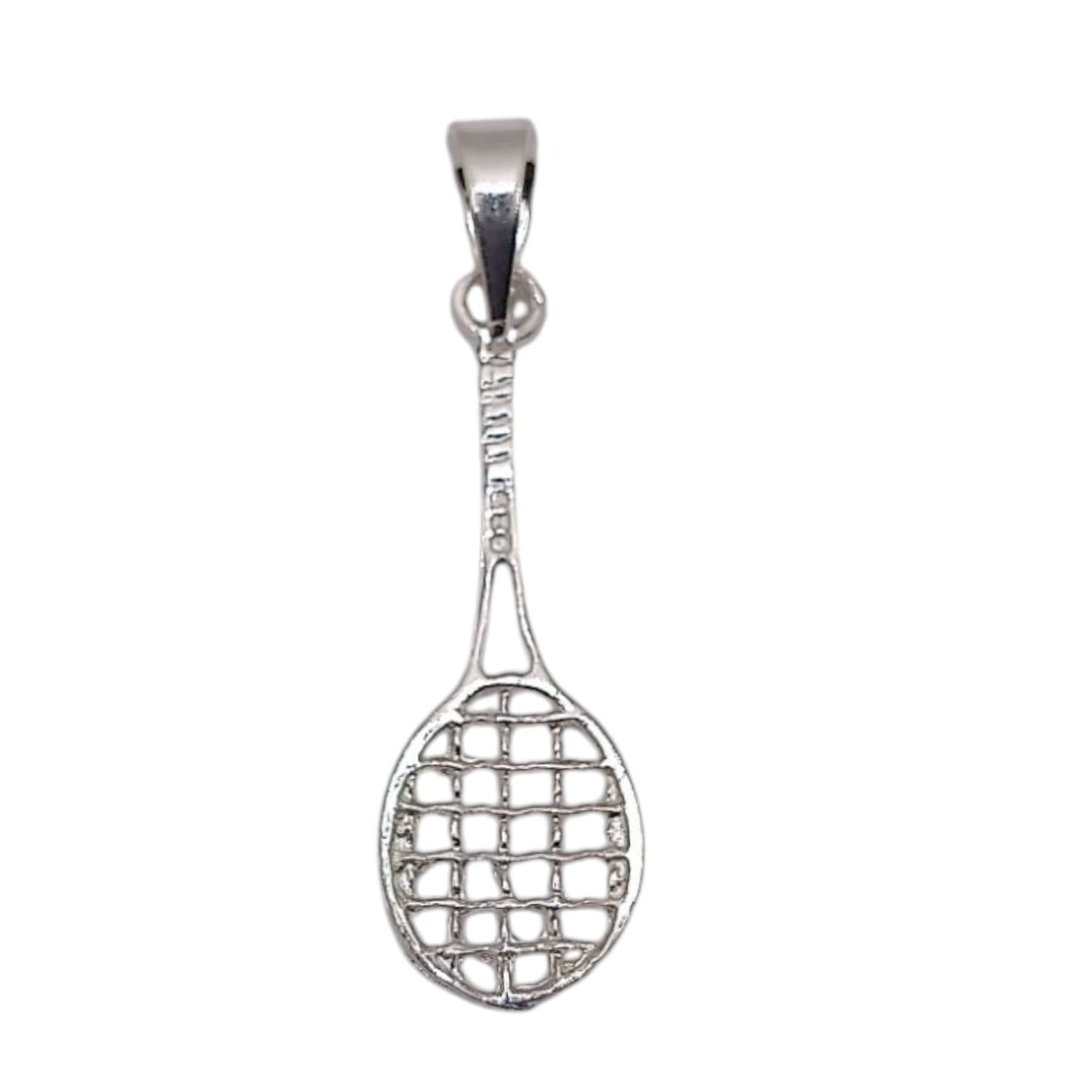 DIJE   RAQUETA 3.5 CM  PLATA .925