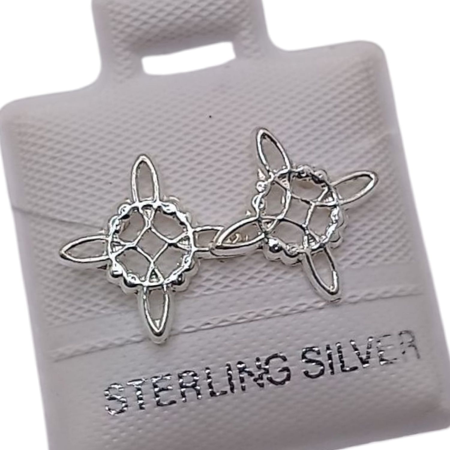 BROQUEL NUDO DE BRUJA, BROCHE BOLITA, PLATA .925