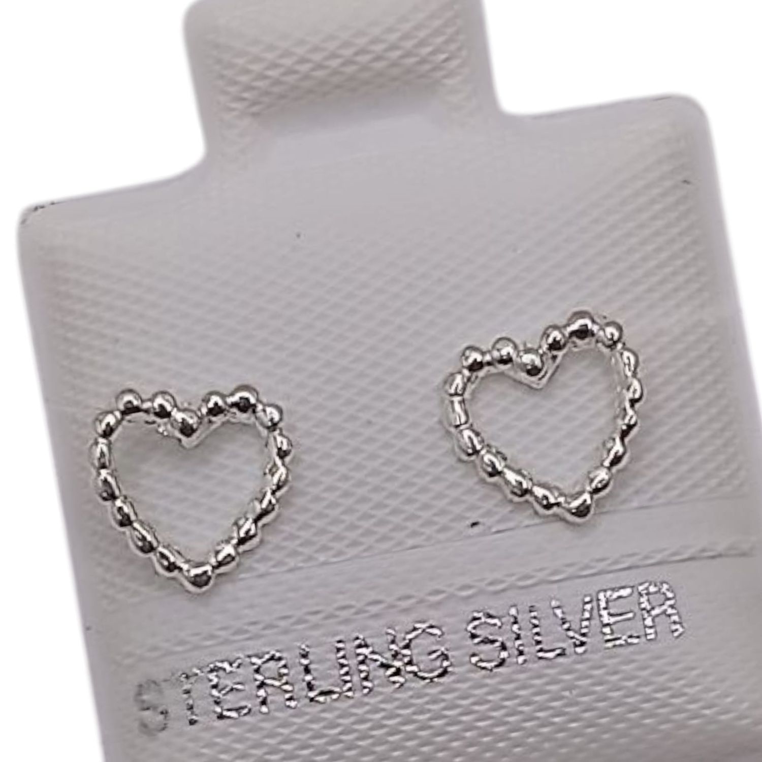 BROQUEL CORAZON BROCHE BOLITA, PLATA .925