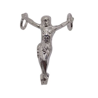 DIJE CRISTO OLIMPICO 4 CM, PLATA .925