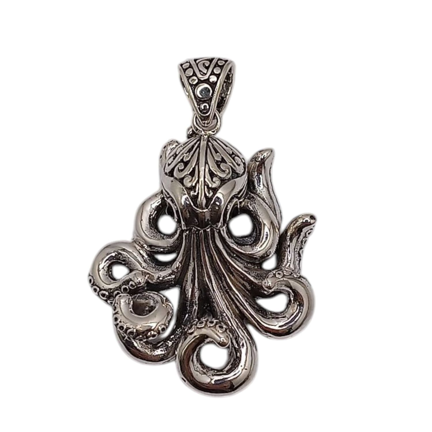 DIJE OXY PULPO 6 CM PLATA .925
