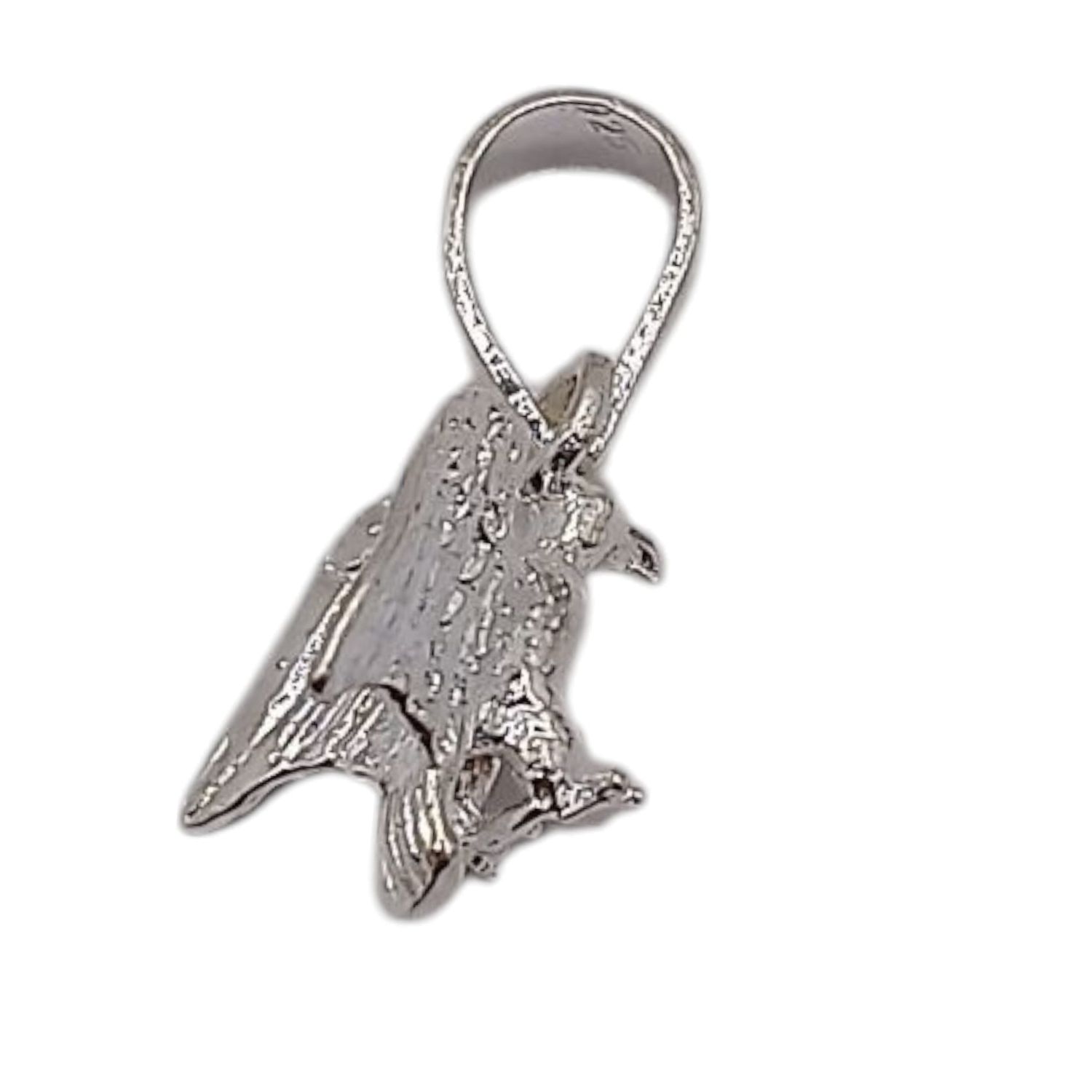 DIJO LISO AGUILA 3D. 1.5 CM  PLATA .925