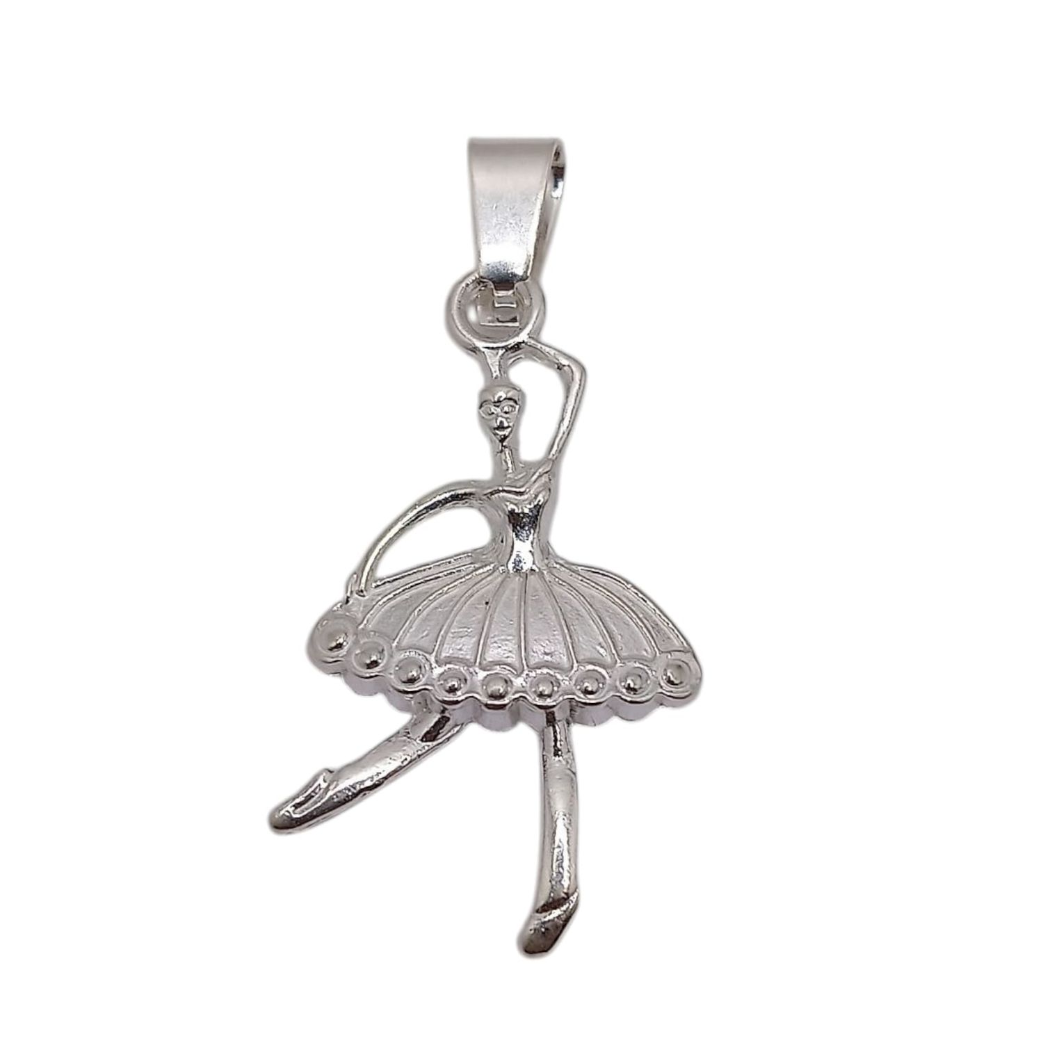 DIJE BAILARINA 3.5 CM  PLATA .925