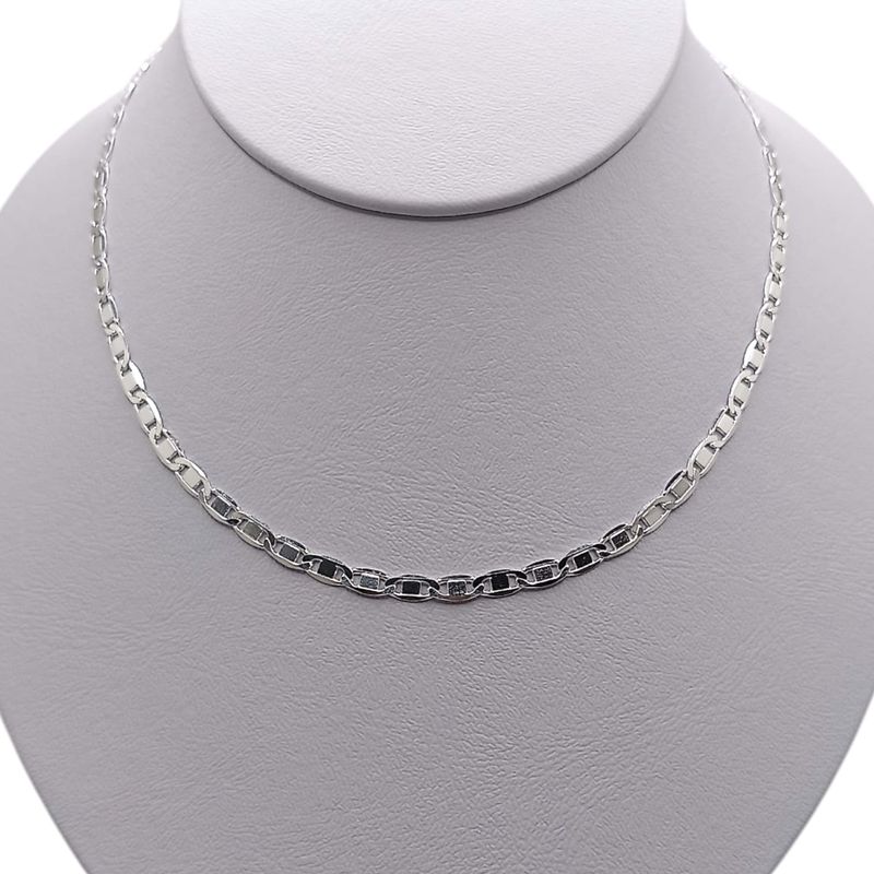 CADENA VAL ESPEJO 22" 3.5 MM. PLATA .925
