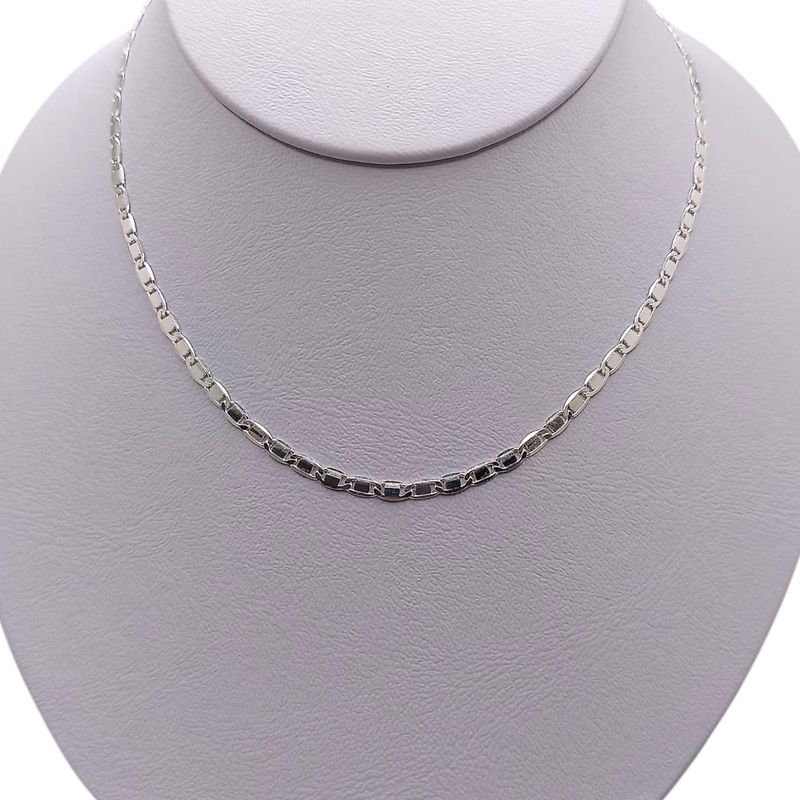CADENA VAL ESPEJO 22" 3 MM, PLATA .925
