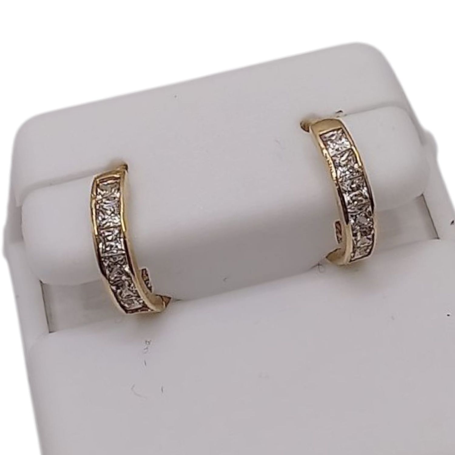 HUGGUI CZ BCA 1 CM, ORO 14K