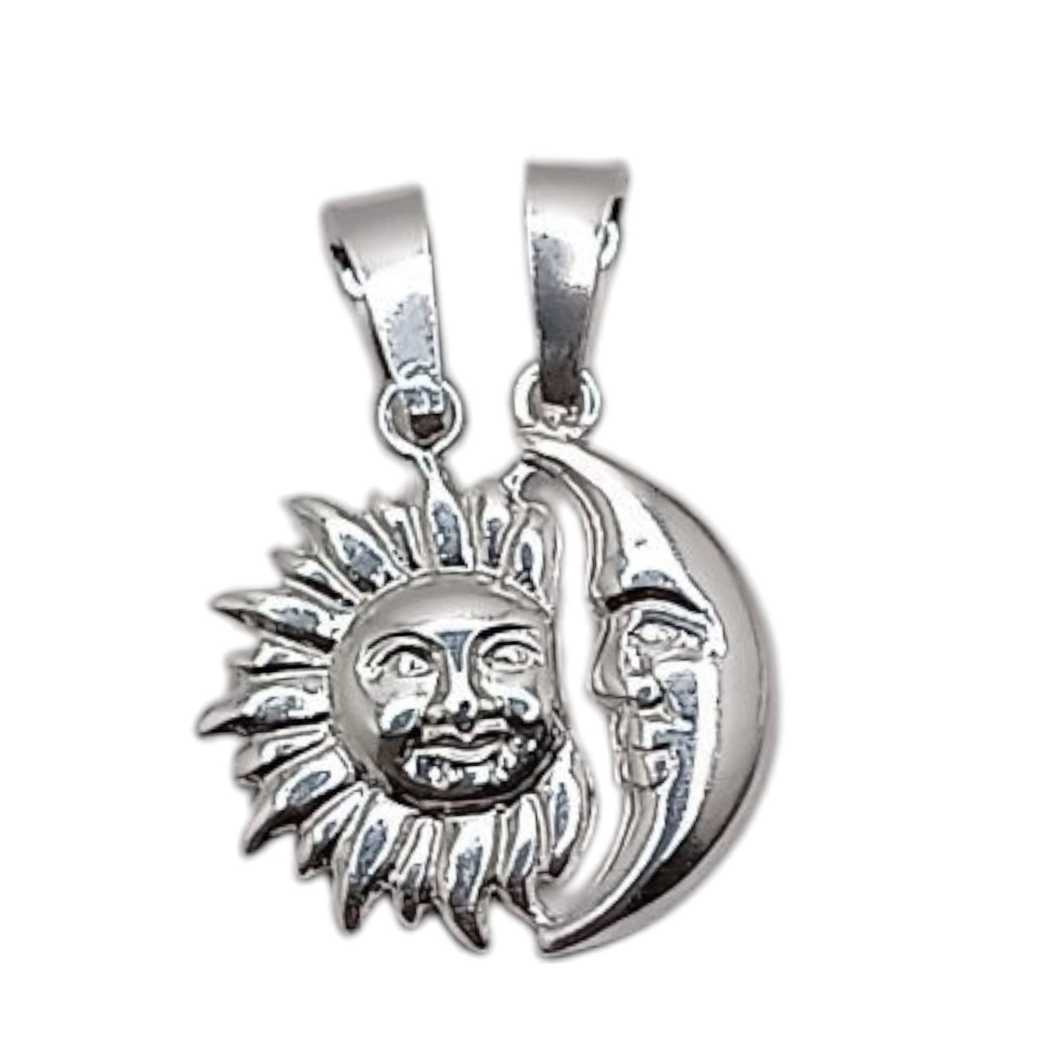 DIJE ECLIPSE 2 CM PLATA .925