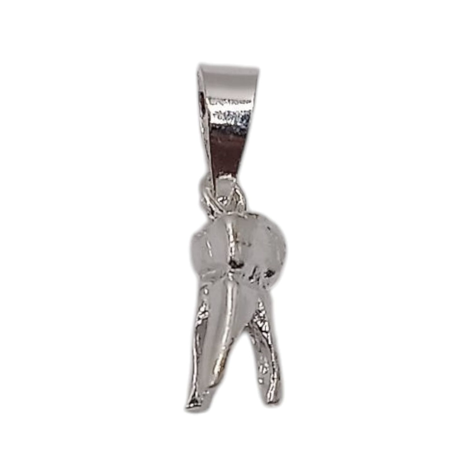 DIJE MUELA 1.5 CM  PLATA .925