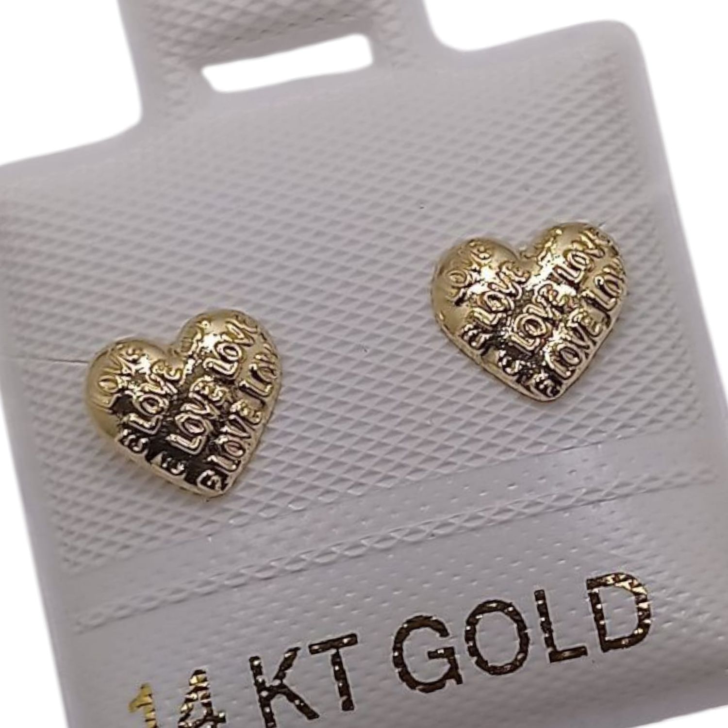 BROQUEL CORAZON LOVE, BROCHE BOLITA, ORO 14K