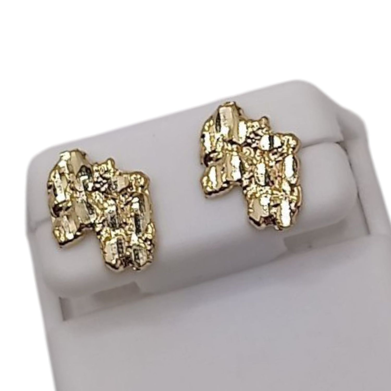 ARETE PEPITA DE ORO MED, BROCHE MARIPOSA, ORO 10K
