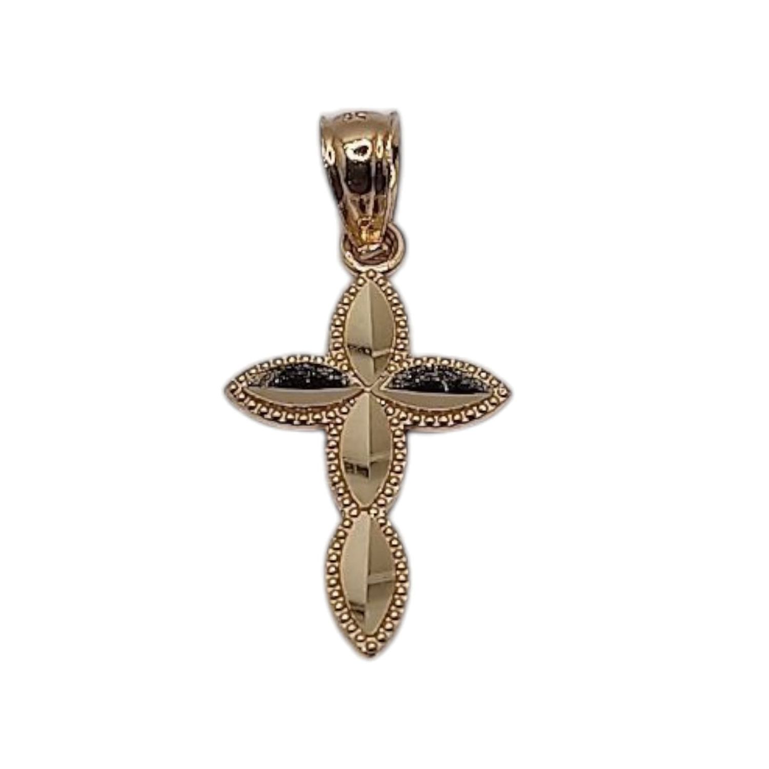 DIJE CRUZ 2 CM, ORO 14K