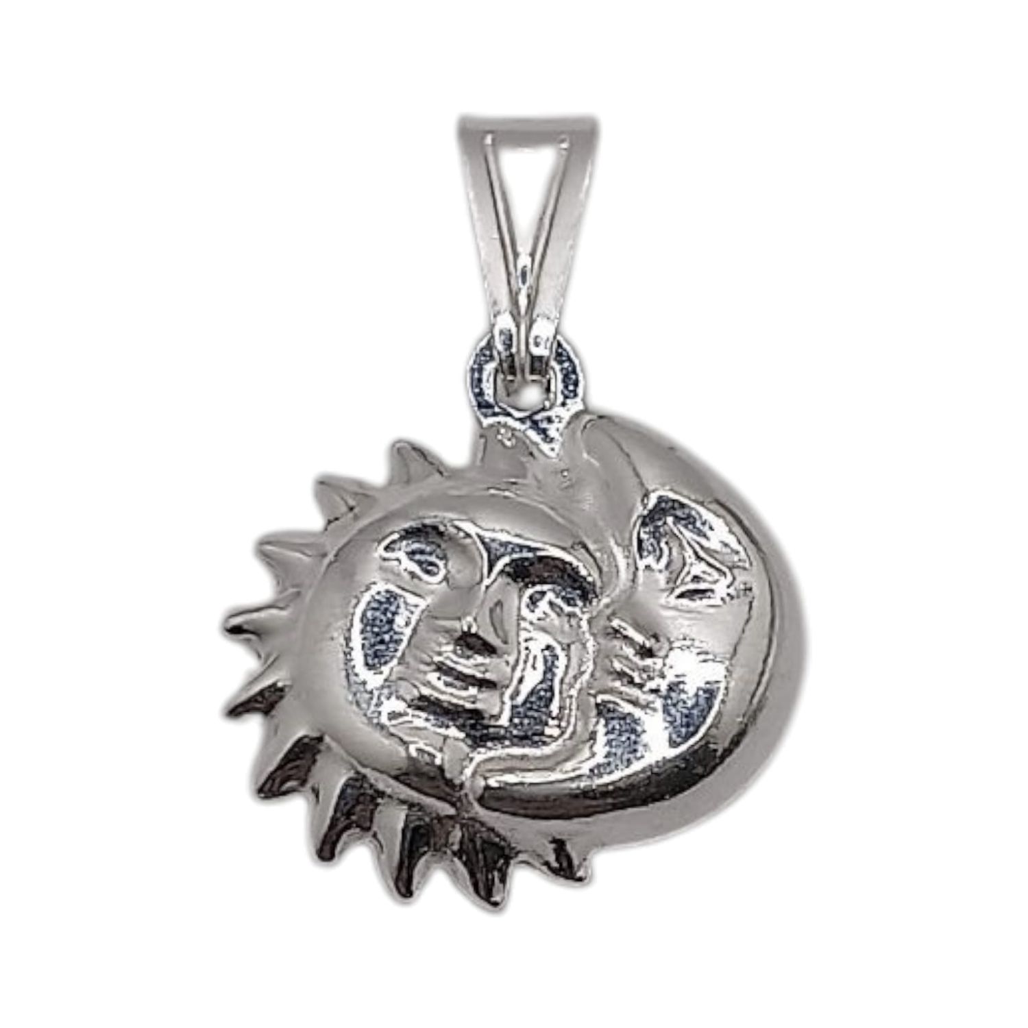 DIJE ECLIPSE 1.5 CM PLATA .925