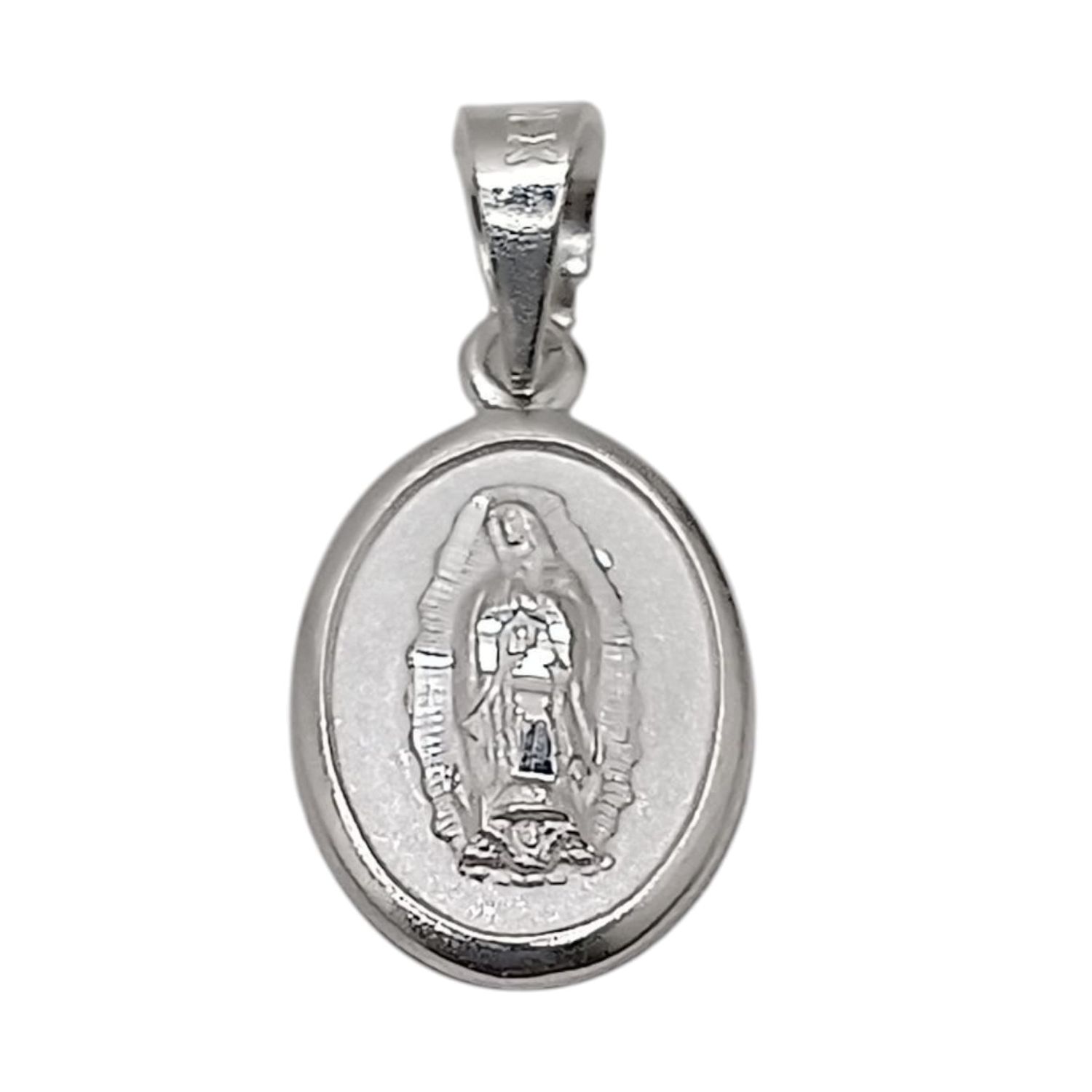 DIJE  Virgen  DE  GPE 2CM LARGO TOTAL PLATA .925