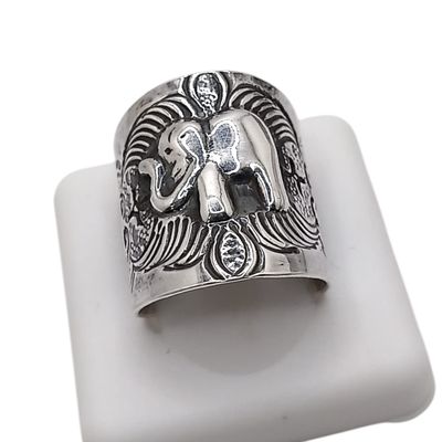 ANILLO OXY ELEFANTE PLATA .925