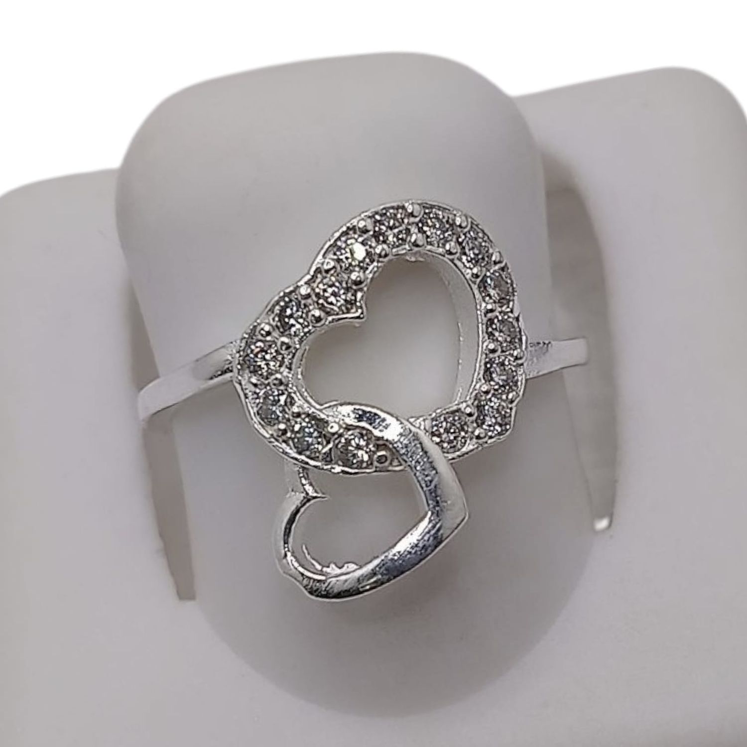 ANILLO CORAZON # 5 PLATA .925