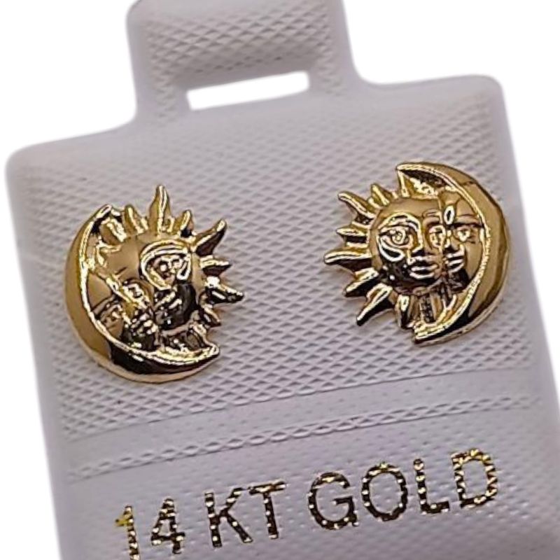 BROQUEL ECLIPSE BROCHE BOLITA, ORO 14K