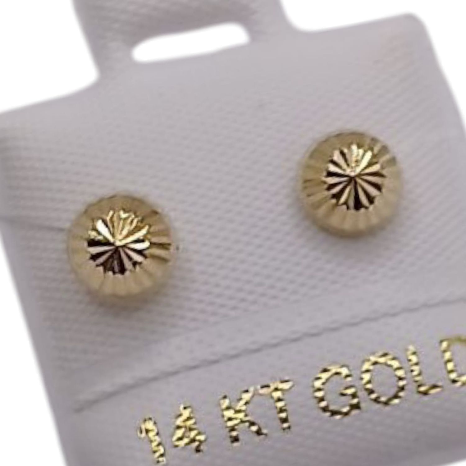BROQUEL HONGO DIMANATADO 5.5mm ORO 14K