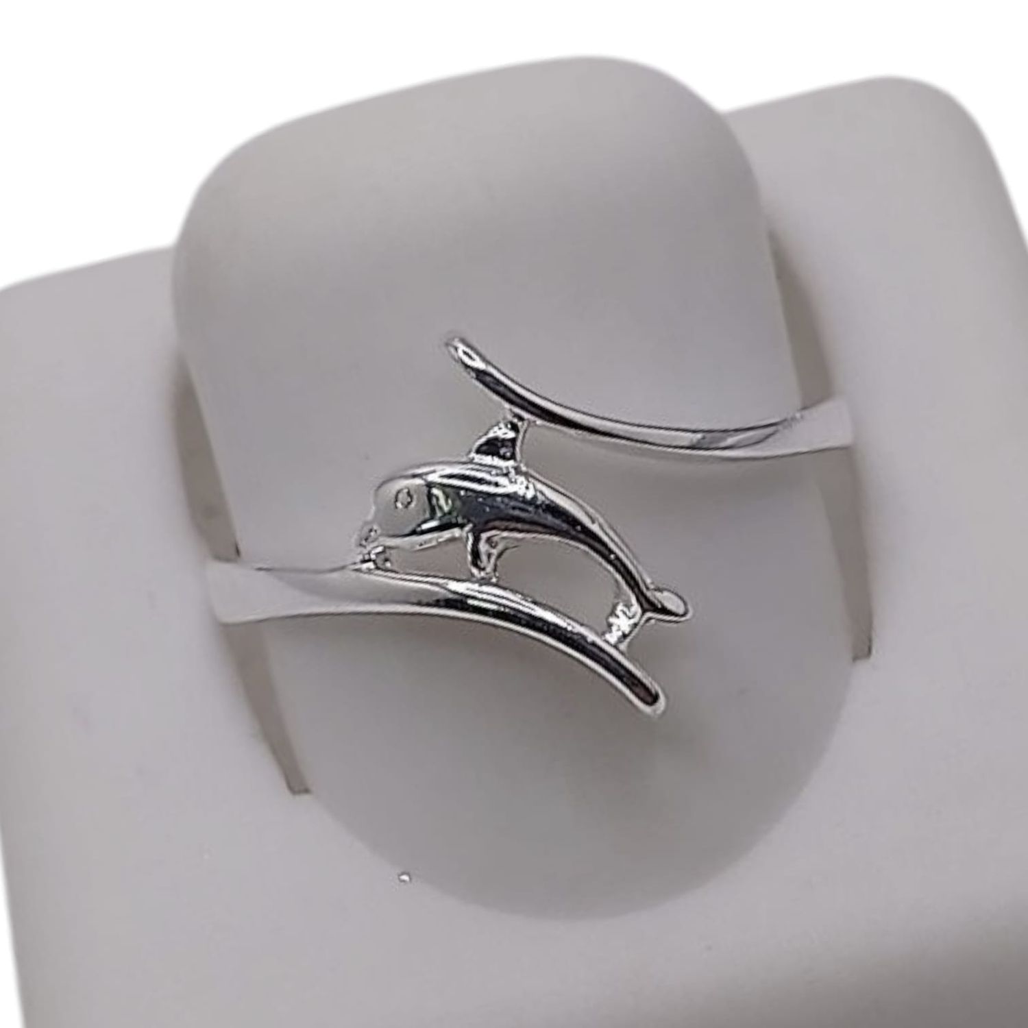 ANILLO DELFIN VARIAS MEDIDAS, PLATA .925
