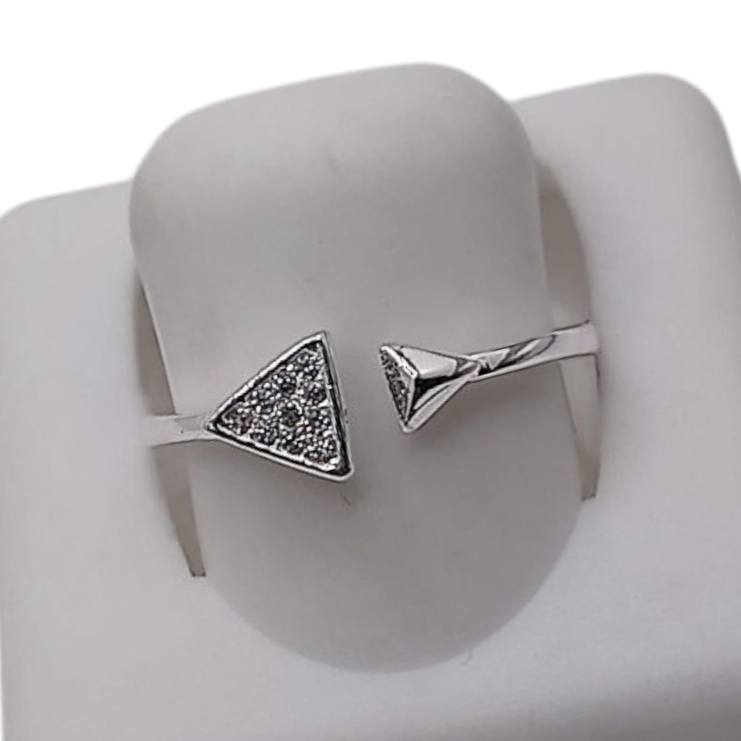 ANILLO AJUSTABLE FLECHA  PLATA .925