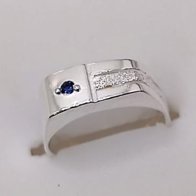 ANILLO NIÑA CON CZ, PLATA .925