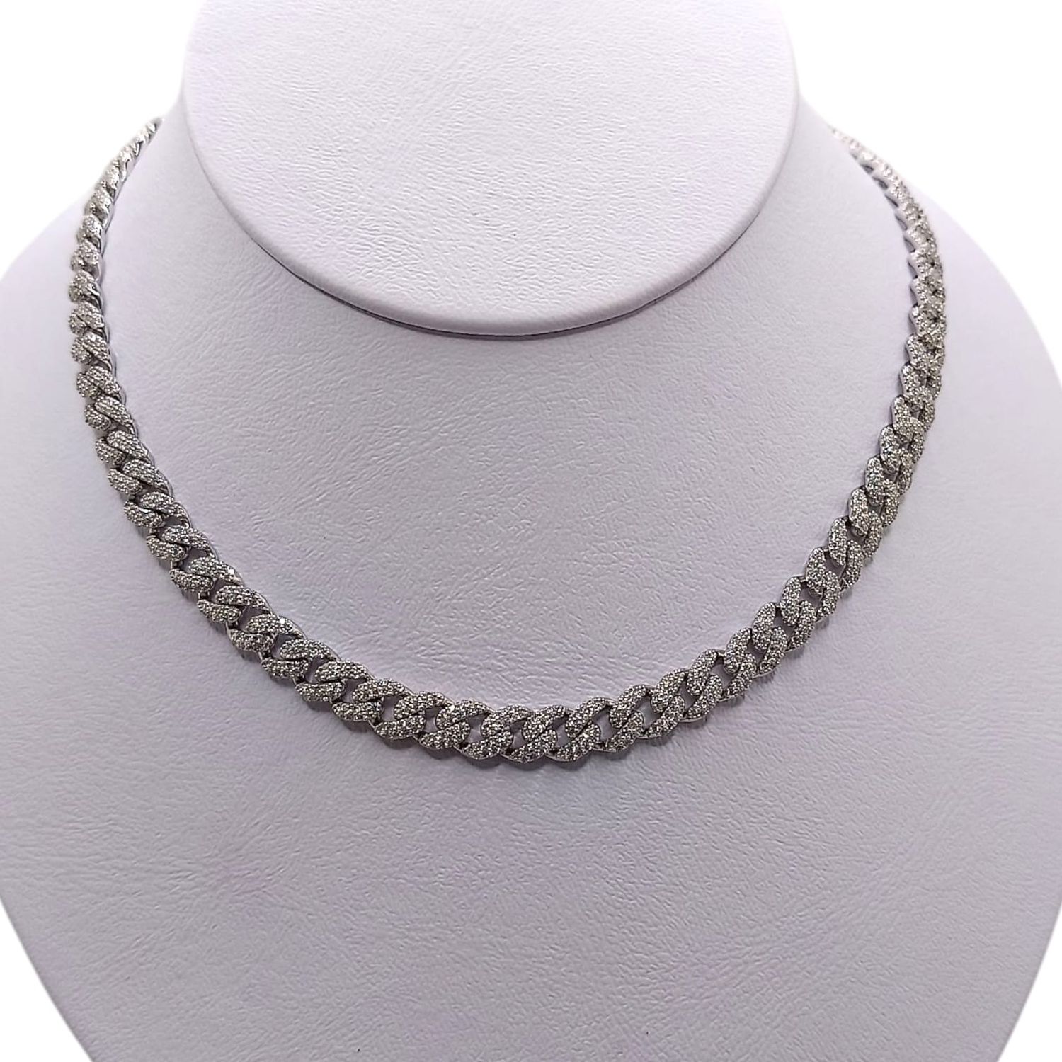 CADENA MONACO 16&quot; 6MM, PLATA .925