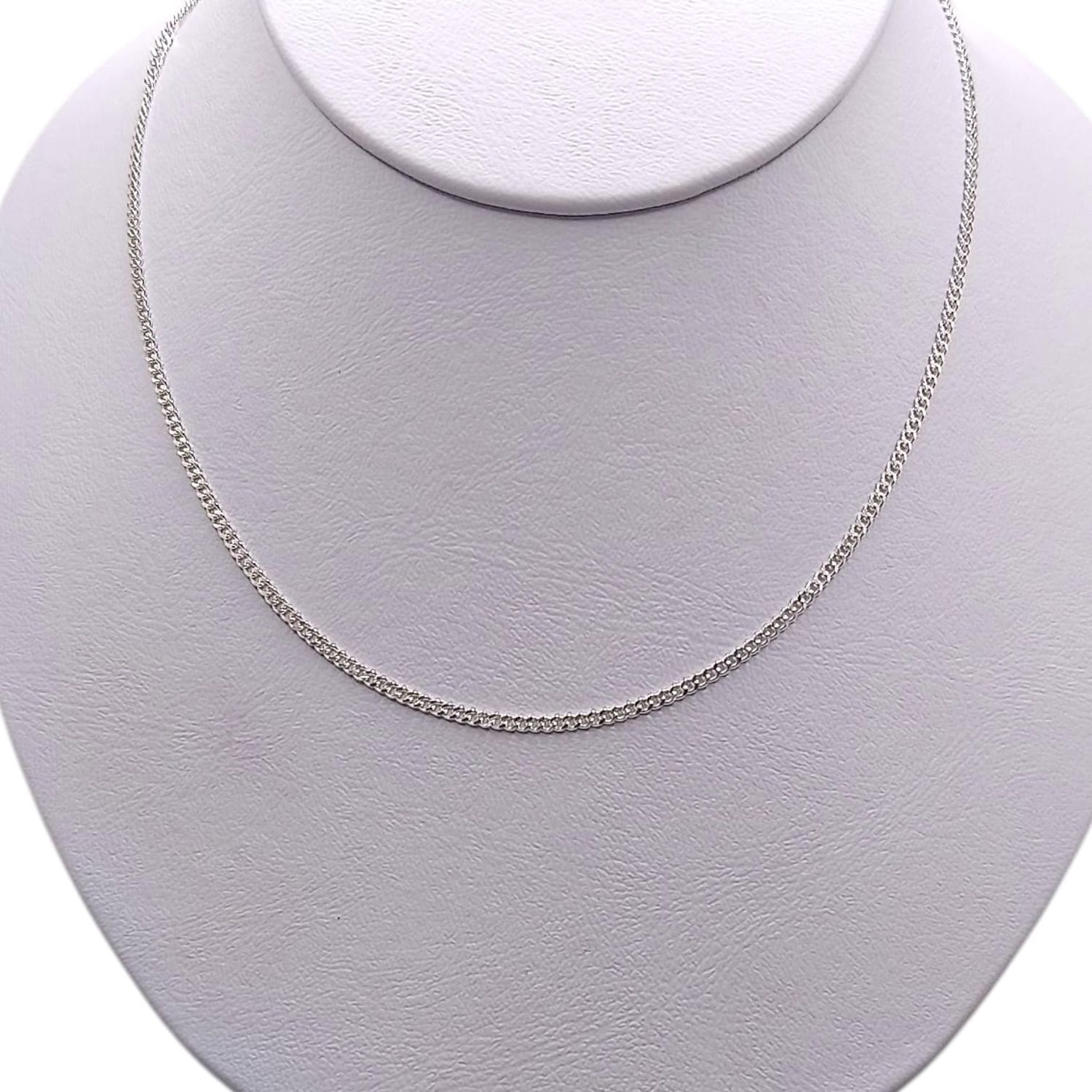 Cadena cubana largo 20&quot;, ancho 2mm. PLATA .925