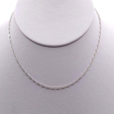 Cadena marina . 1.5mm. de ancho. Varias medidas PLATA .925