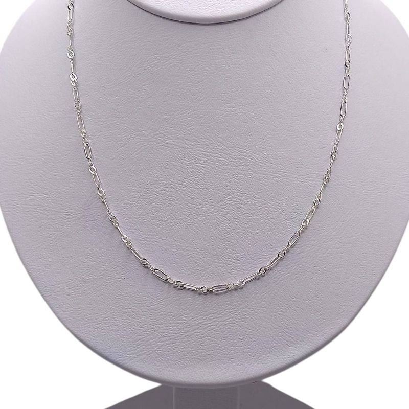 Cadena Vicenza largo 16" PLATA .925