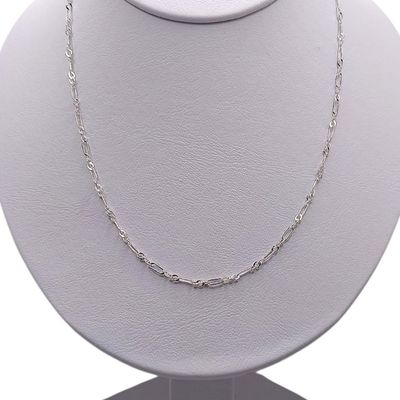 Cadena Vicenza largo 16&quot; PLATA .925