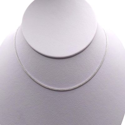 Cadena soga a la medida ajustable  PLATA .925