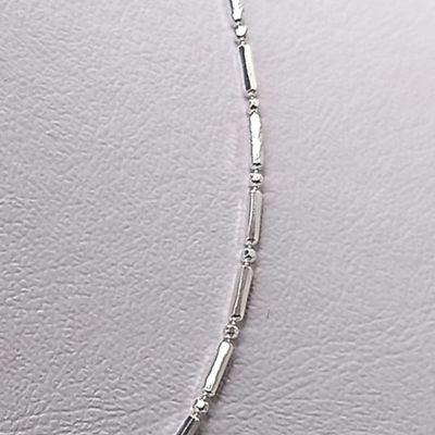 Cadena Canutillo especial. 24" de largo PLATA .925