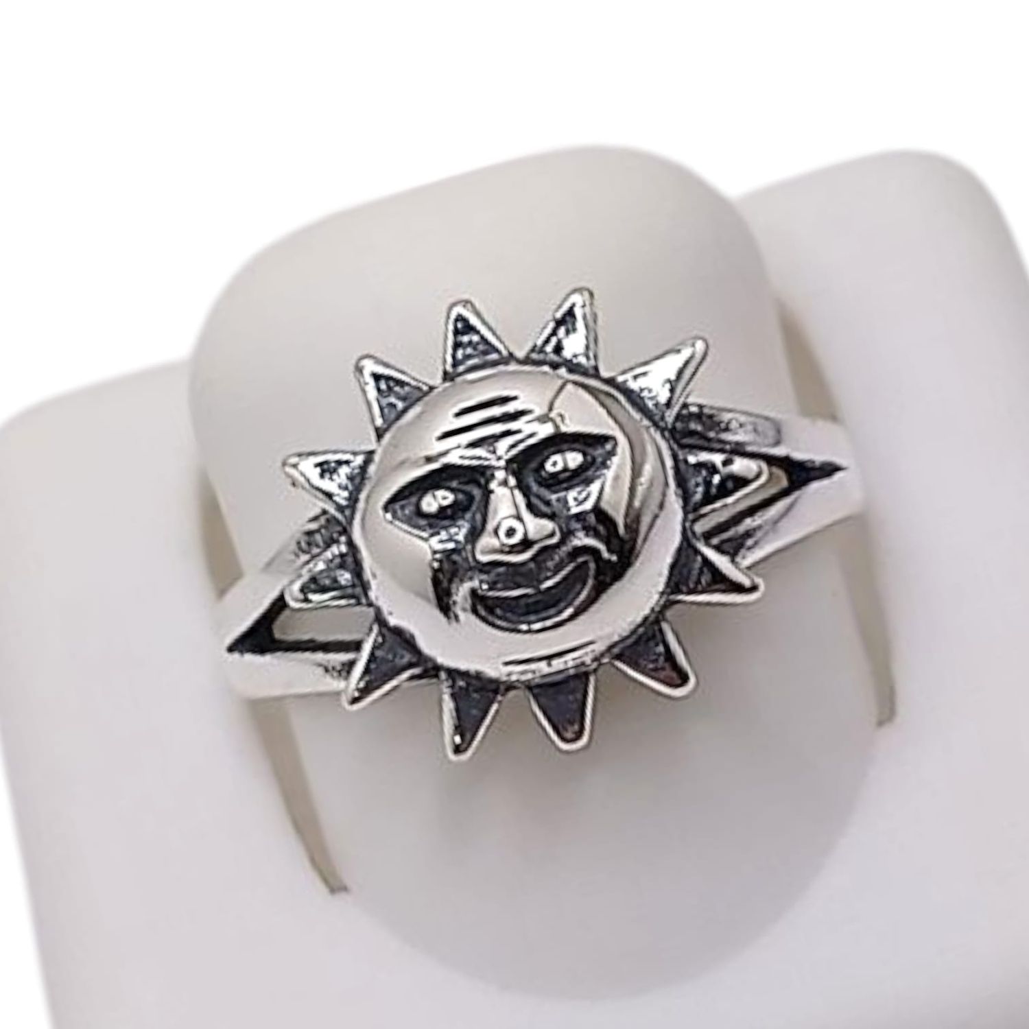 ANILLO SOL OXY  # 8 PLATA .925