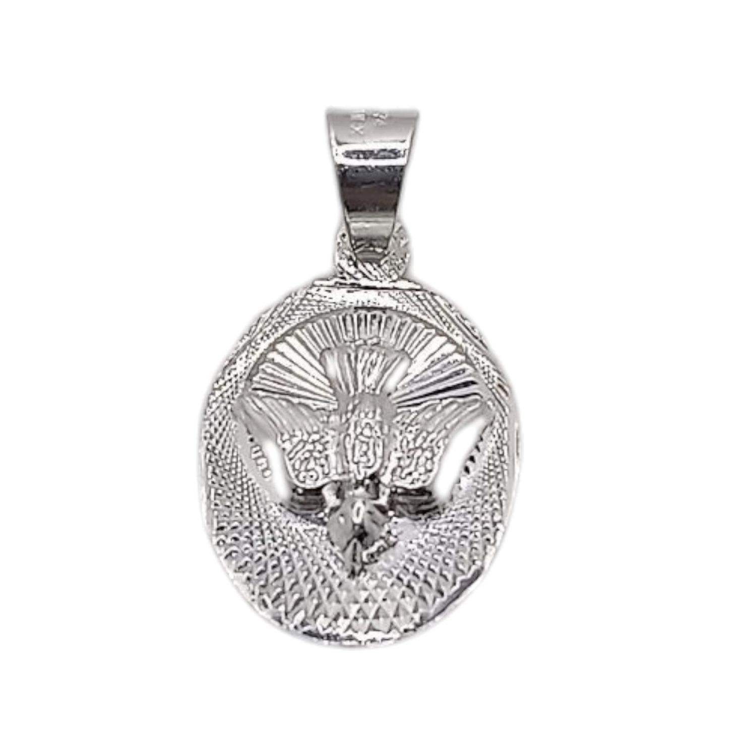 MEDALLA ESPIRITU SANTO VARIAS MEDIDAS PLATA .925