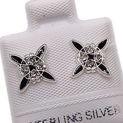 BROQUEL NUDO DE BRUJA, BROCHE BOLITA, PLATA .925
