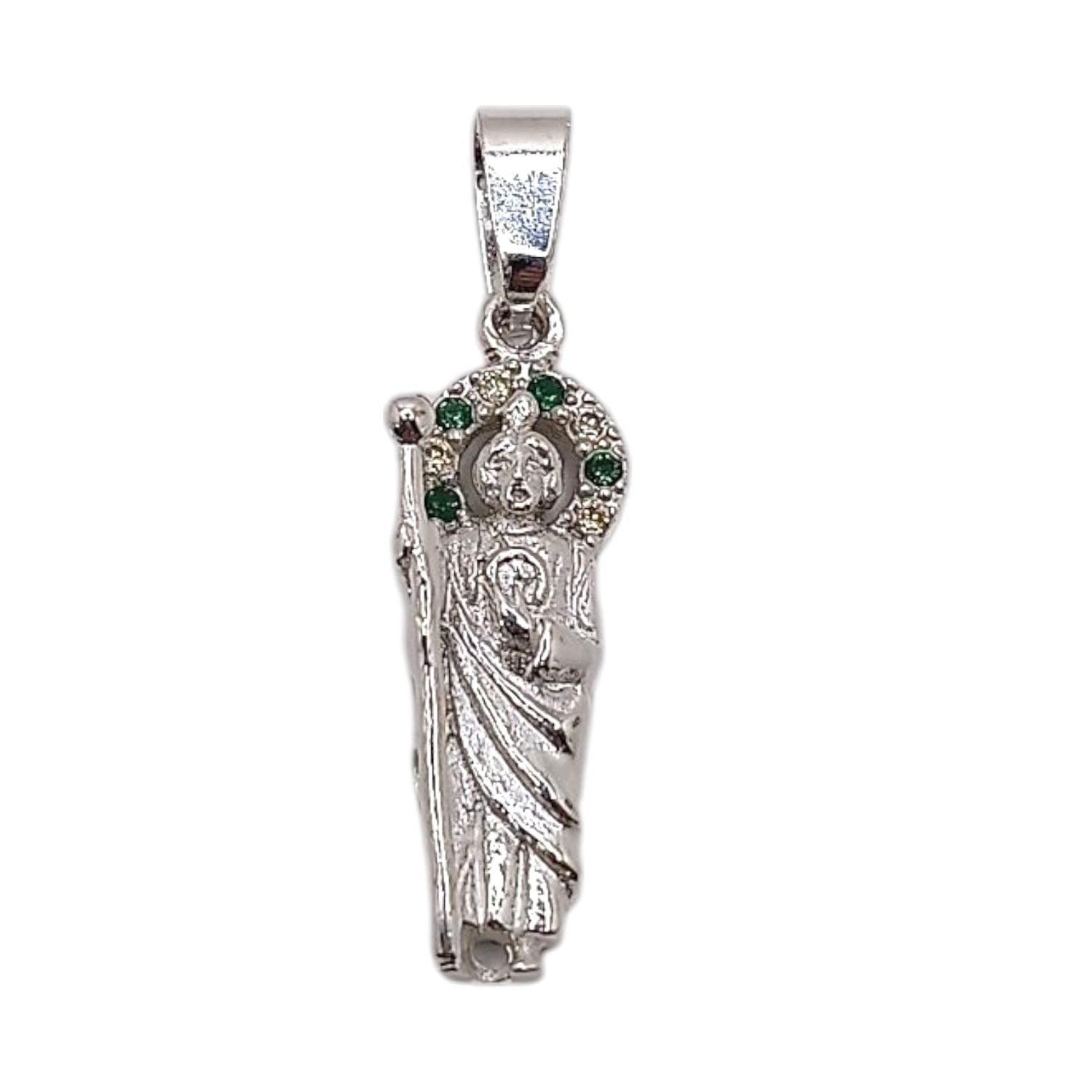 DIJE SAN JUDAS T2.5 CM, PLATA .925