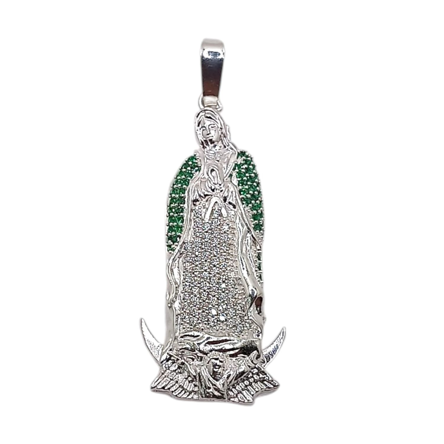 DIJE VIRGEN DE GPE 3 CM, PLATA .925