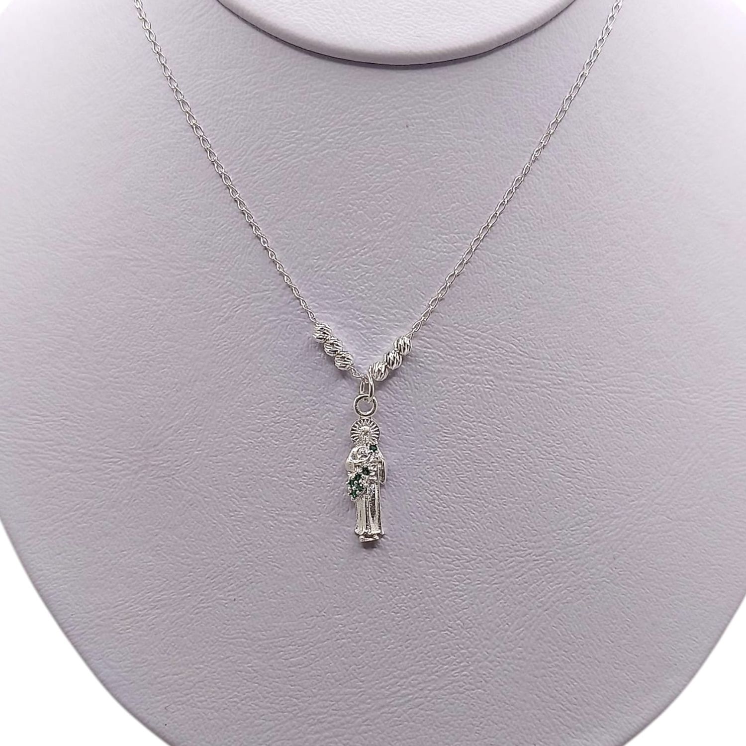 GARGANTILLA SAN JUDAS 18&quot; PLATA .925