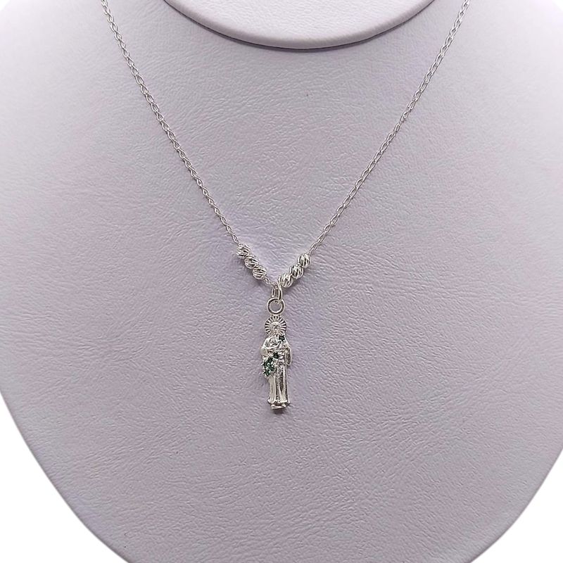 GARGANTILLA SAN JUDAS 18&quot; PLATA .925