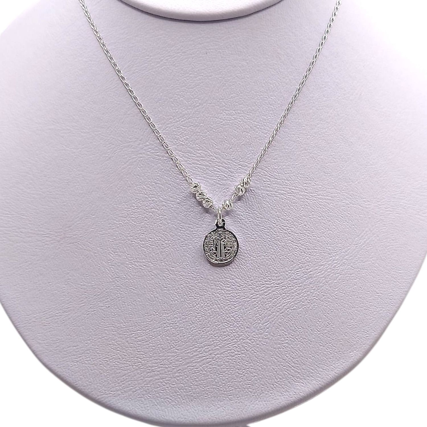 GARGANTILLA 18&quot; SAN BENITO, PLATA .925