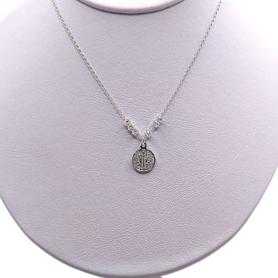 GARGANTILLA 18&quot; SAN BENITO, PLATA .925