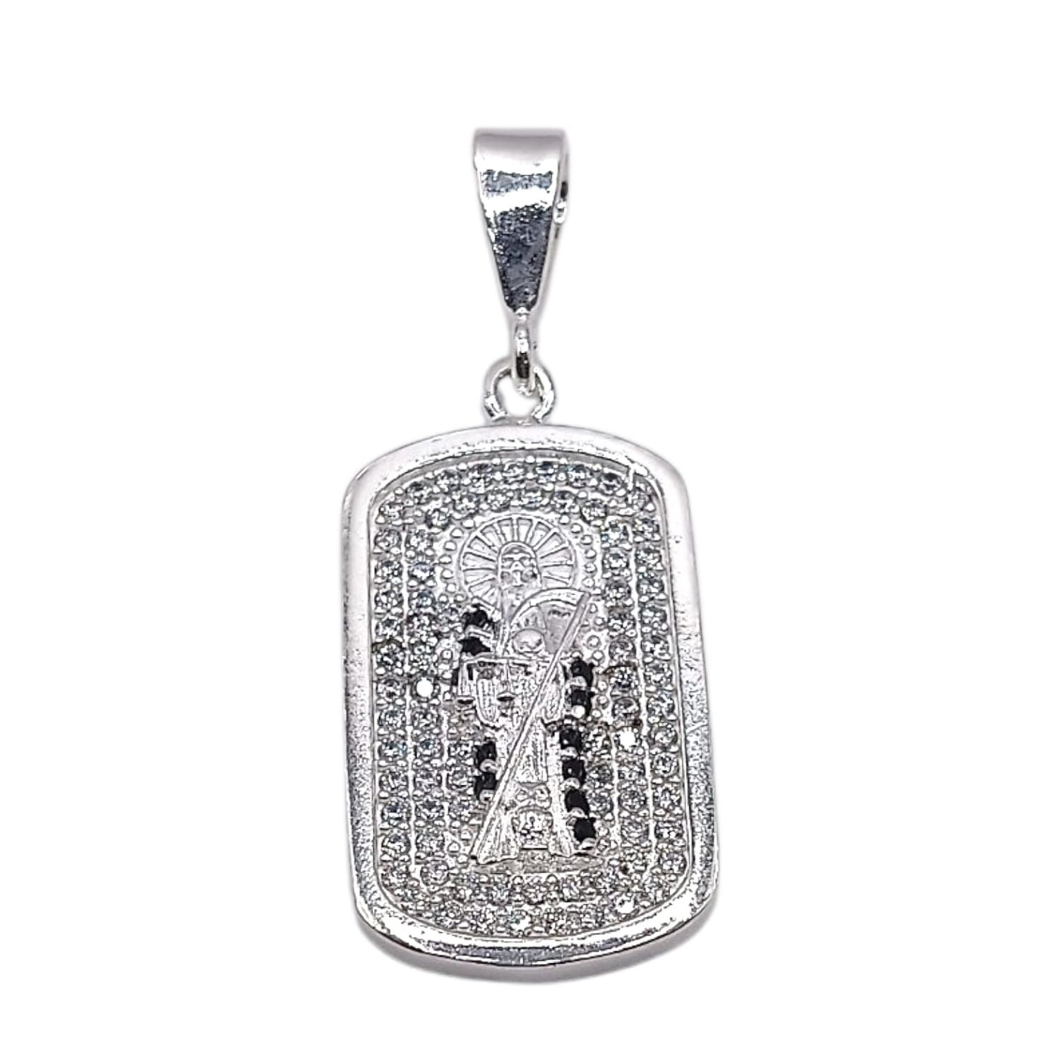 DIJE SAN JUDAS T 3 CM, PLATA .925