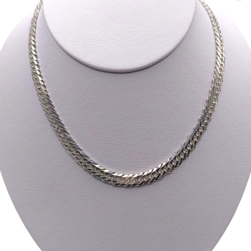 CADENA MIAMI 20" 6.5 MM, PLATA .925