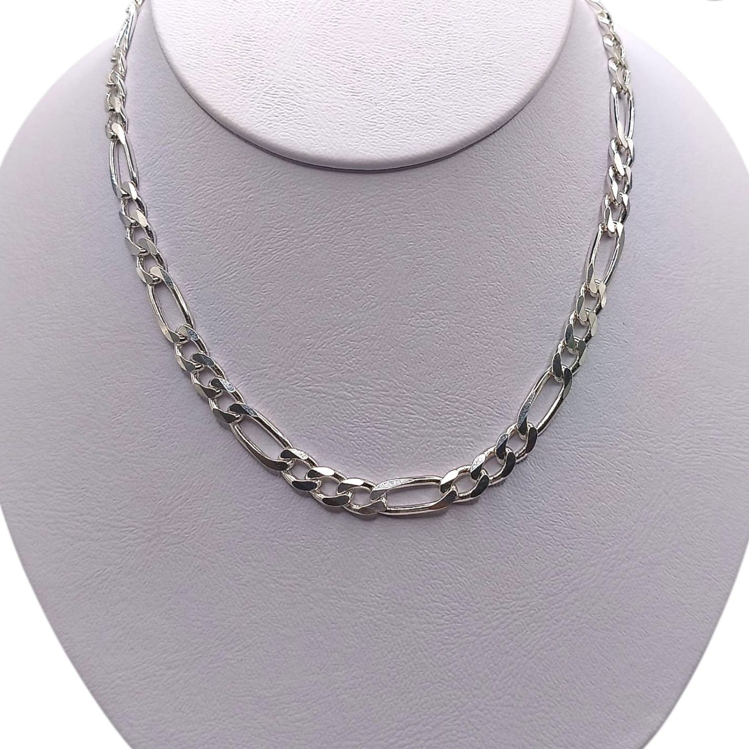 CADENA CUBANA 24&quot; 11 MM, PLATA .925