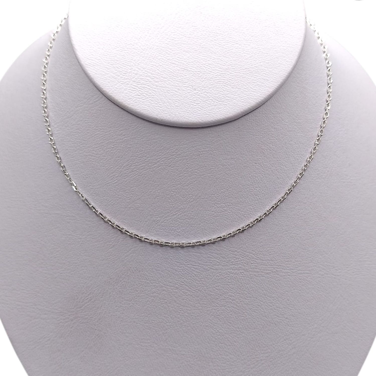 CADENA 17&quot; 1 MM, PLATA .925