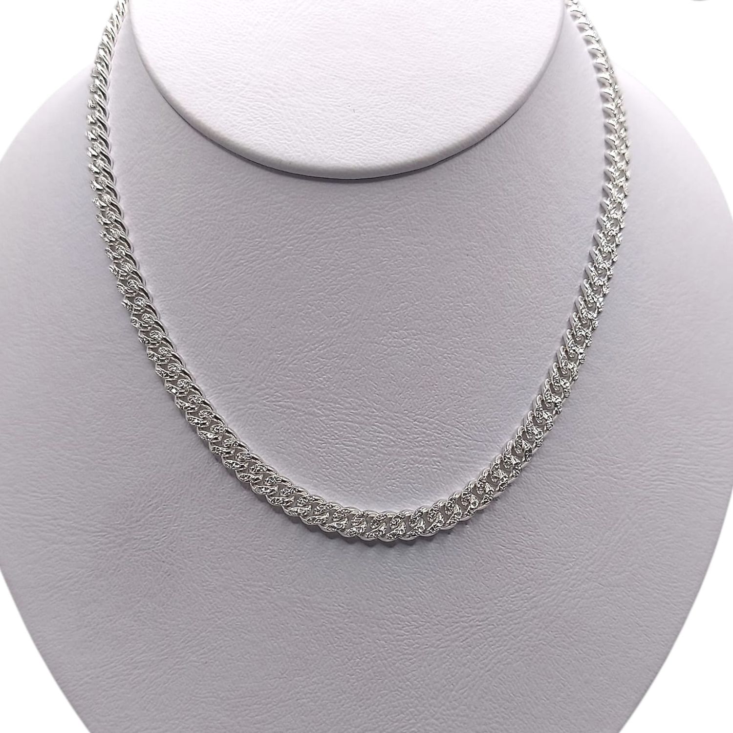 CADENA MIAMI 14&quot; 5 MM, PLATA .925