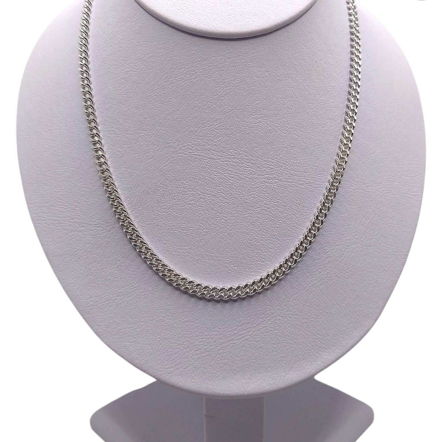 CADENA MIAMI 16&quot; 4MM, PLATA .925